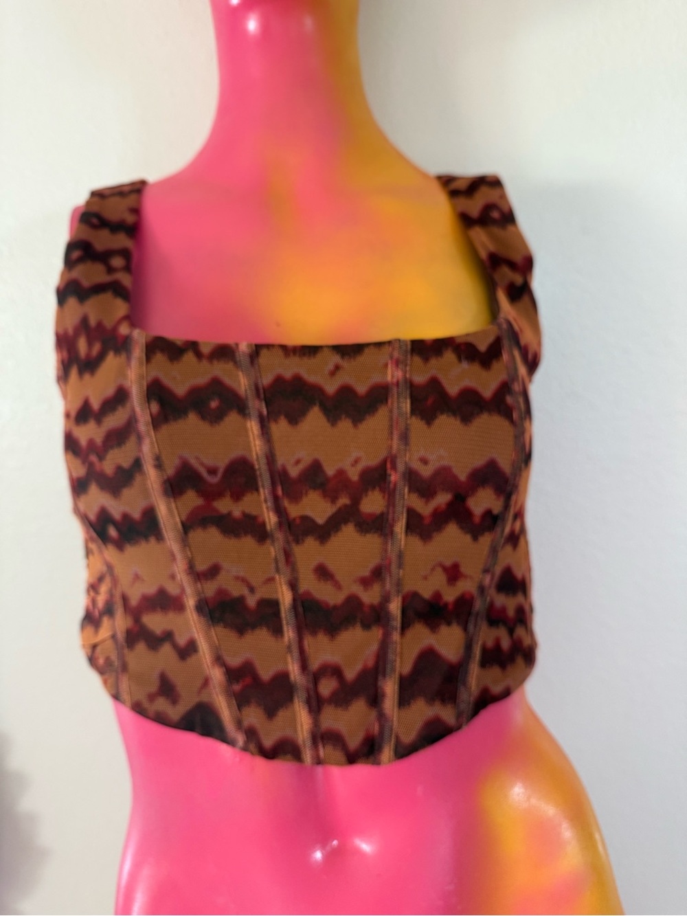 Zara Corset Crop